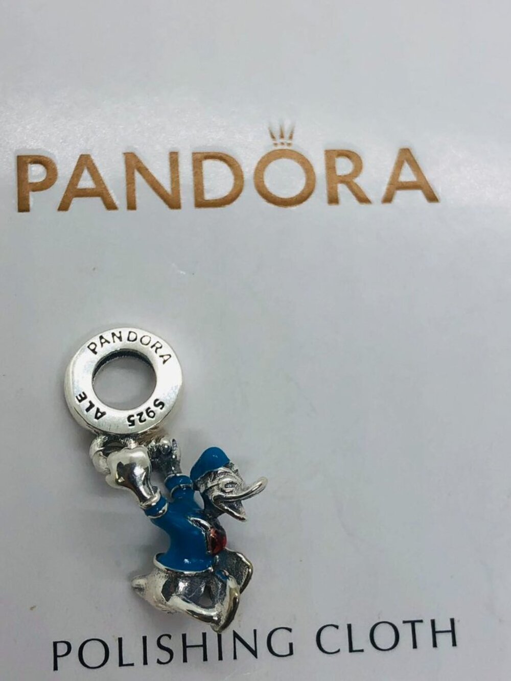 Pandora Disney Donald Duck Dangle Charm